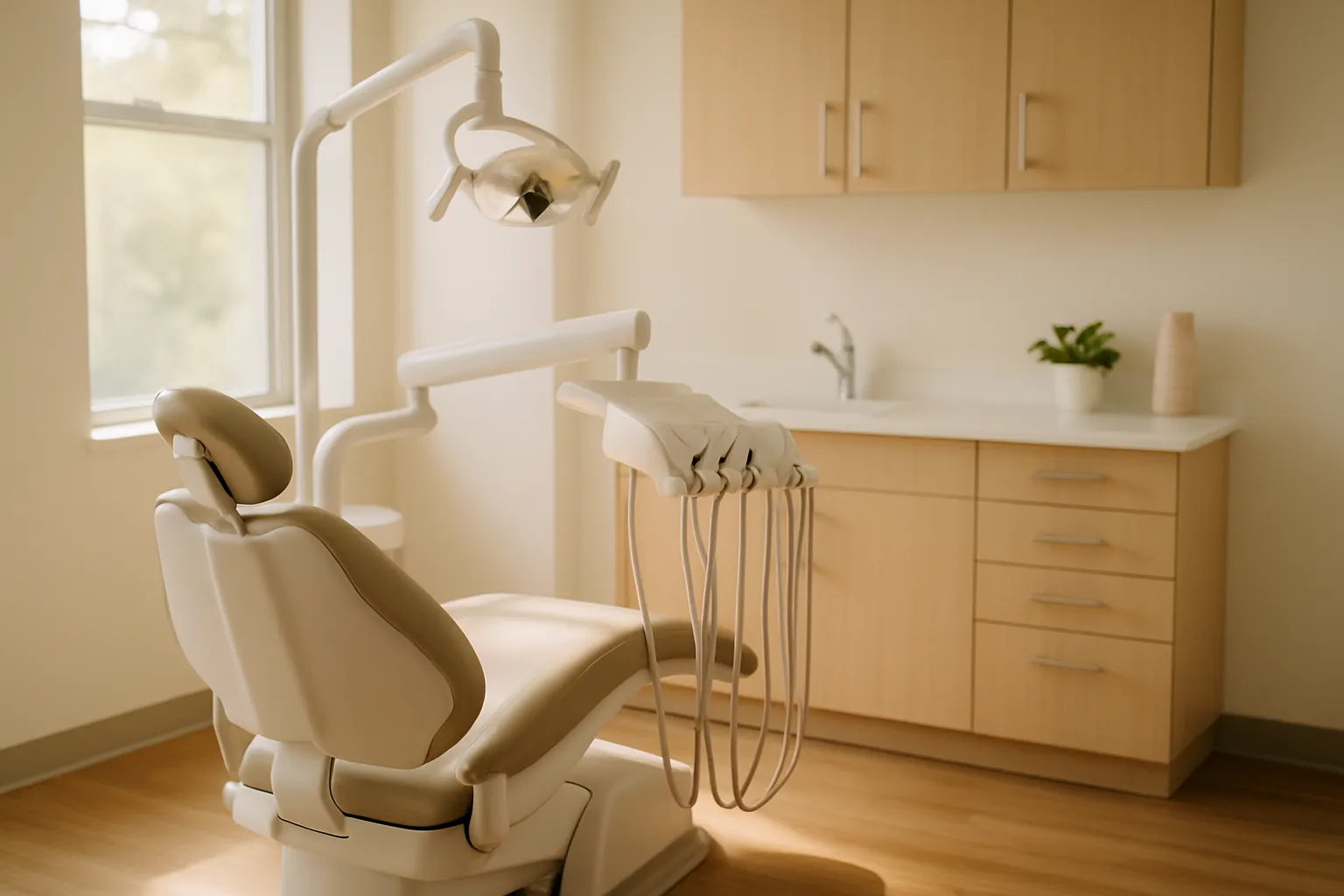 A treatment room ready for same-day care